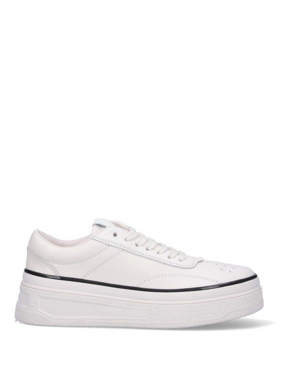 Jil Sander o1loc1c0426 Weiss Sneakers in White Size US 8 / IT 38 - 1 Thumbnail
