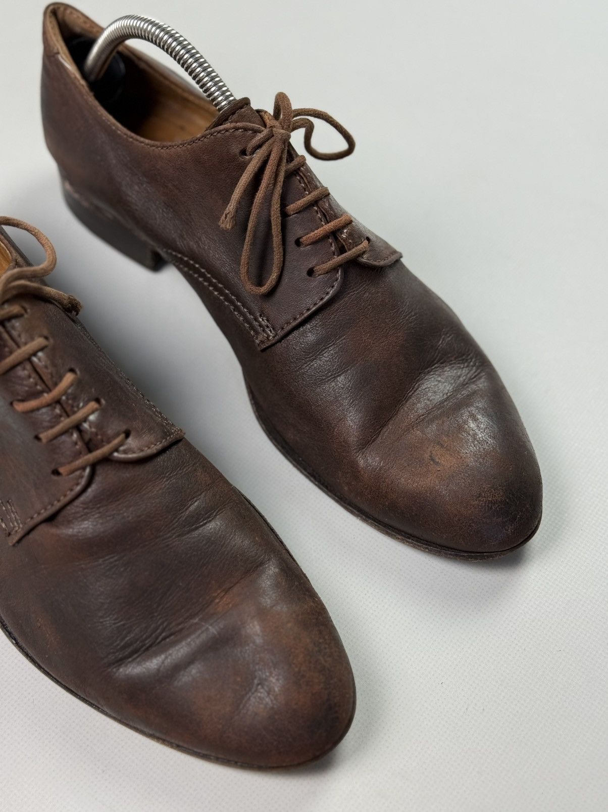 MoMA Moma Men’s Avant-Garde Lace Up Leather Formal Oxford Shoes Size US 8 / EU 41 - 3 Thumbnail
