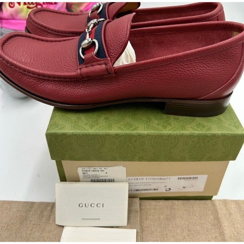 Gucci Men's Gucci horse bit web striped loafer size 9 Size US 9.5 / EU 42-43 - 6 Thumbnail