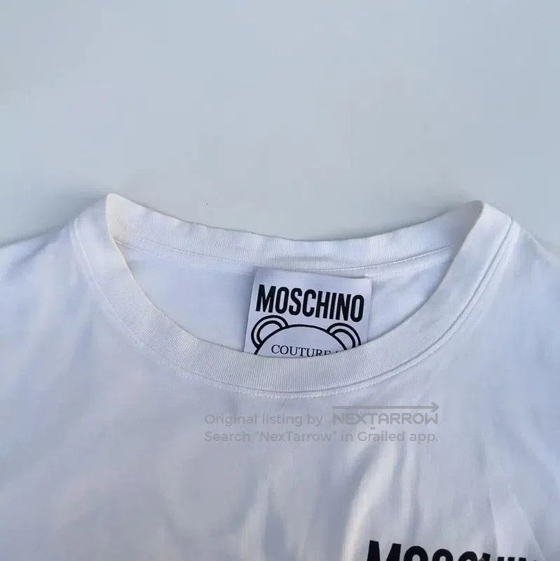 Moschino Moschino Cute Bear Logo Short Sleeve T-Shirt . Size M / US 6-8 / IT 42-44 - 3 Thumbnail