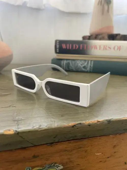 Vintage Rectangle Punk Sunglasses Size ONE SIZE - 1 Thumbnail