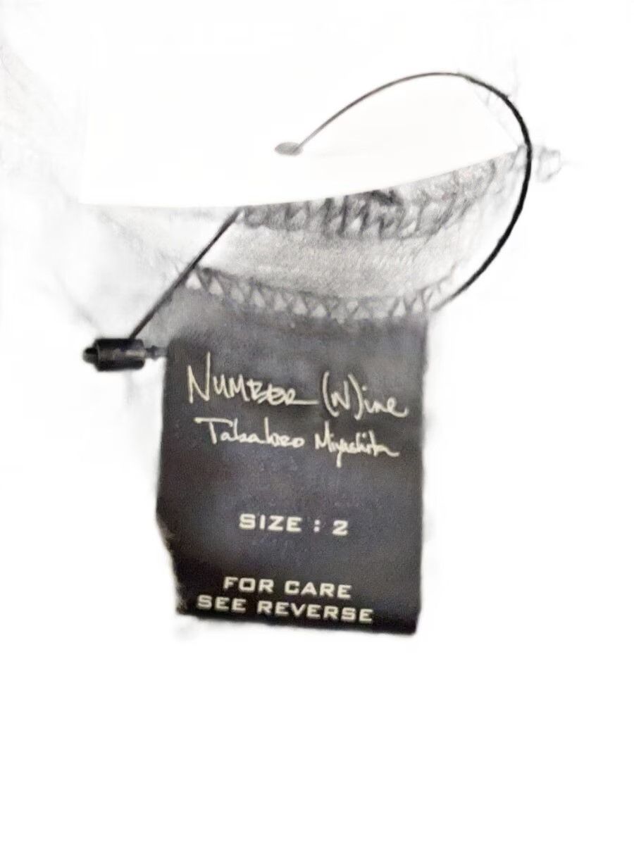 Number (N)ine Contrast Overlock Stitch Long Sleeve Tee Size US M / EU 48-50 / 2 - 3 Thumbnail
