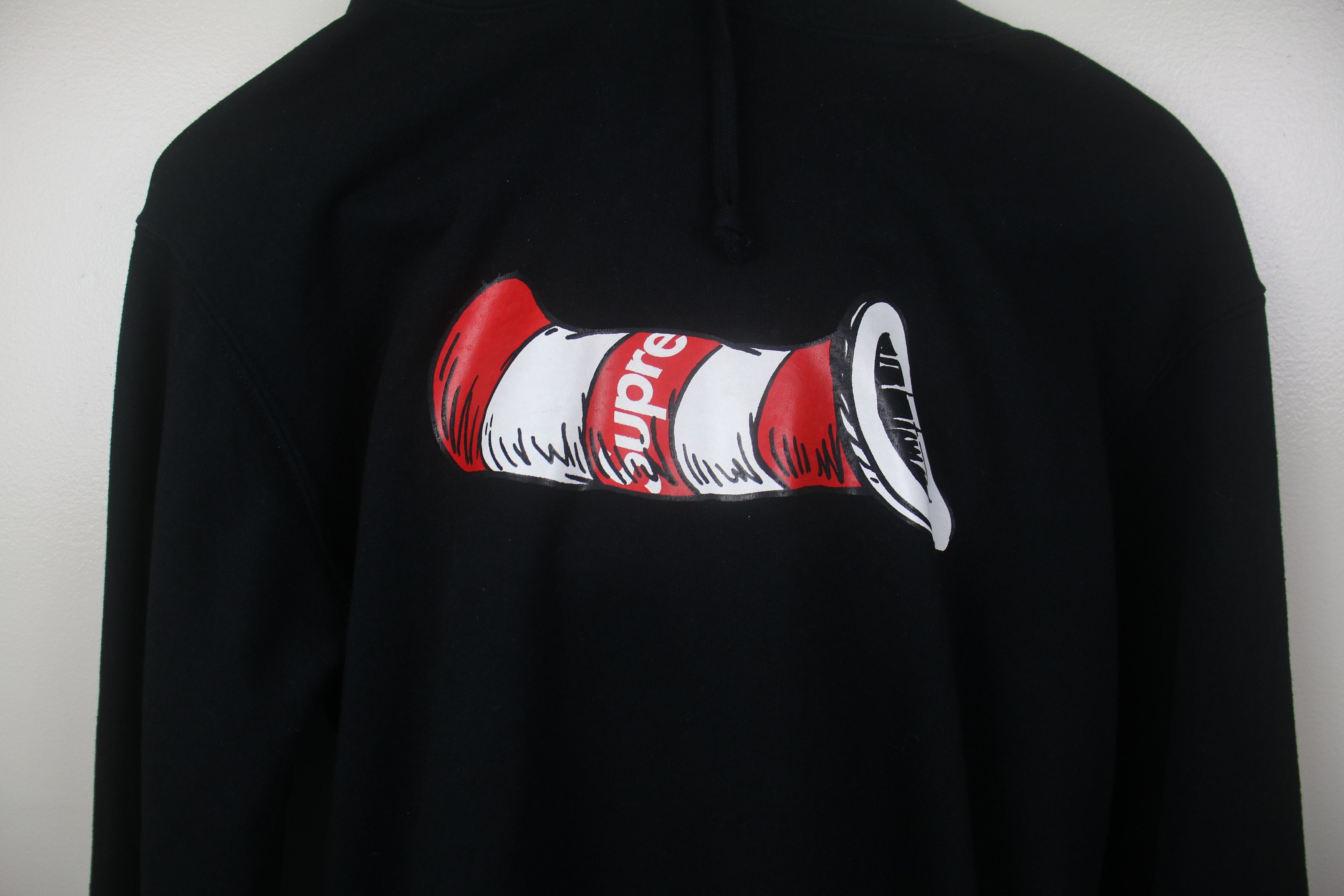 Supreme Supreme "Cat in the Hat" Hooded Sweatshirt (FW18) Size US M / EU 48-50 / 2 - 2 Thumbnail