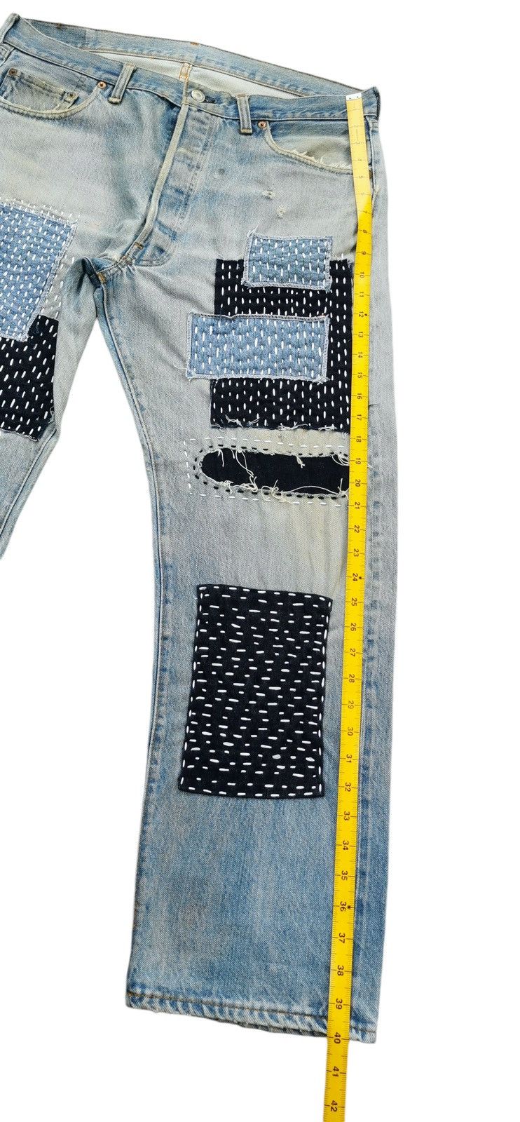 Levi's 80s Vintage Levis 501 Selvedge Rindem Top Button2 Size US 36 / EU 52 - 24 Thumbnail