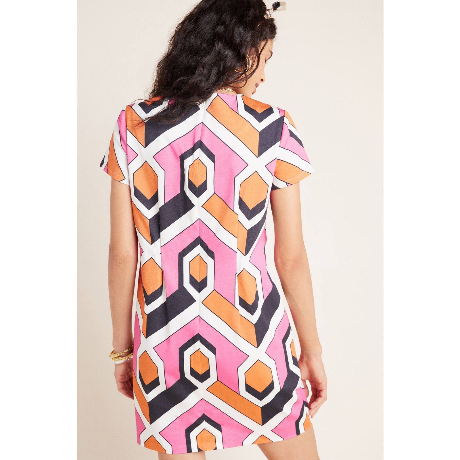 Anthropologie New Anthropologie Corey Lynn Calter Geometric Shift Dress Size S / US 4 / IT 40 - 2 Thumbnail