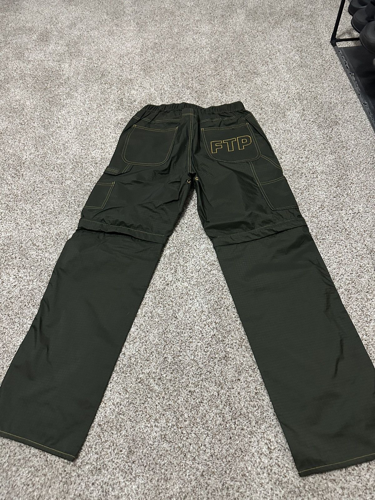 Fuck The Population FTP Nylon Pants/shorts Dark Green Size US 30 / EU 46 - 1 Thumbnail