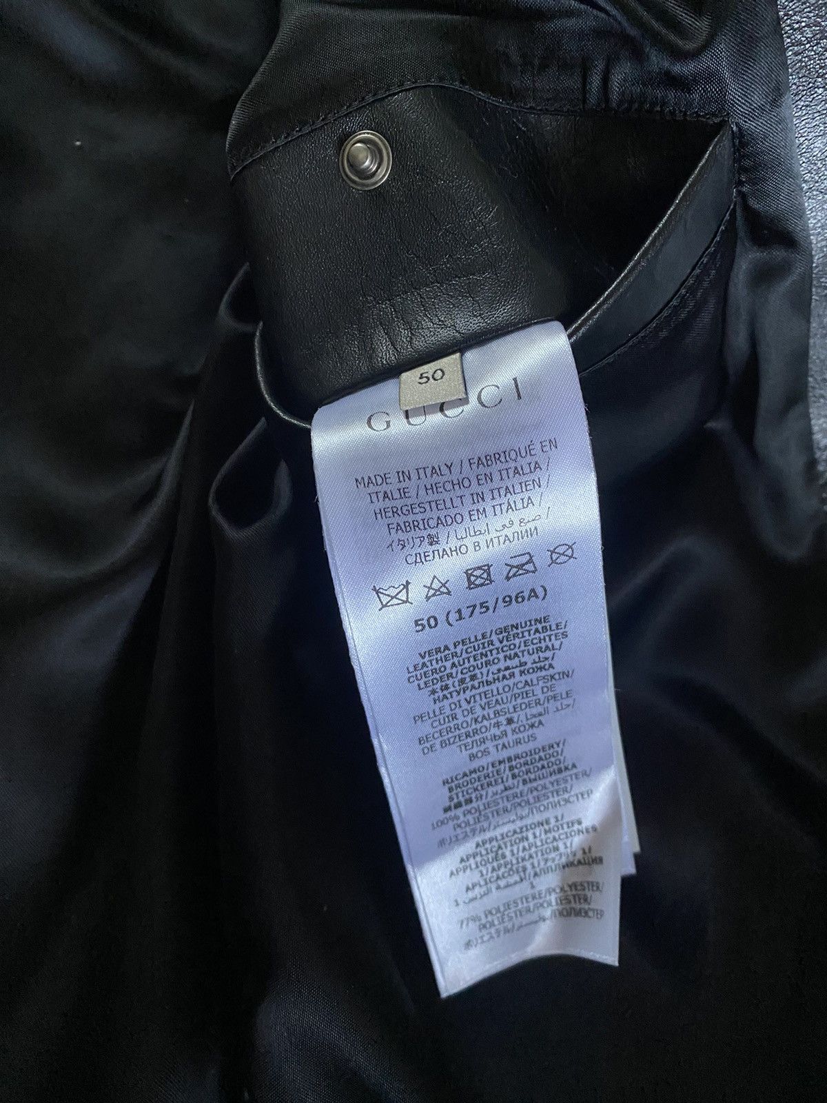 Gucci × Palace Gucci x Palace leather jacket Size US M / EU 48-50 / 2 - 15 Thumbnail