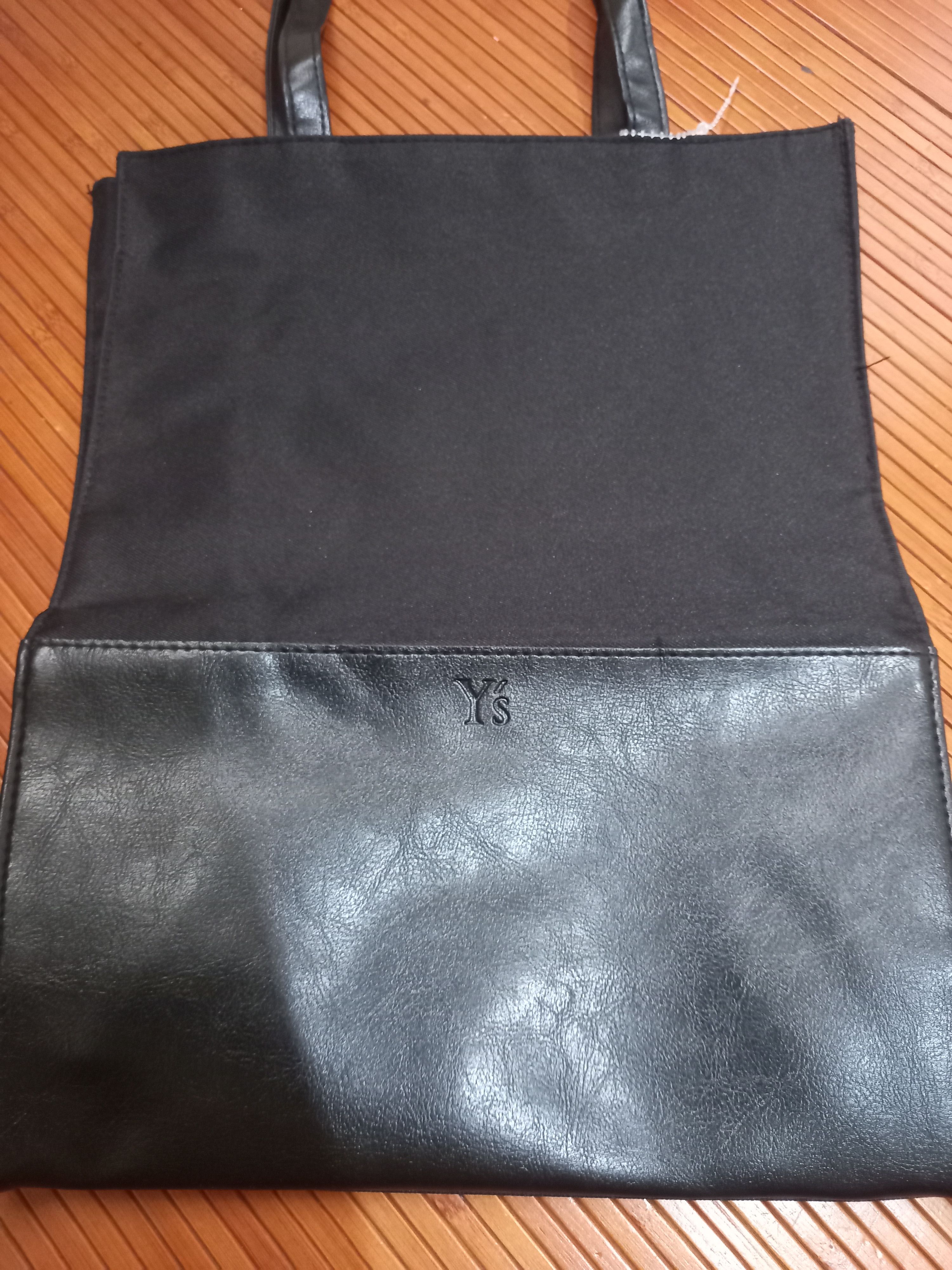 Yohji Yamamoto Yohji yamamoto tote bag half leather Size ONE SIZE - 7 Thumbnail
