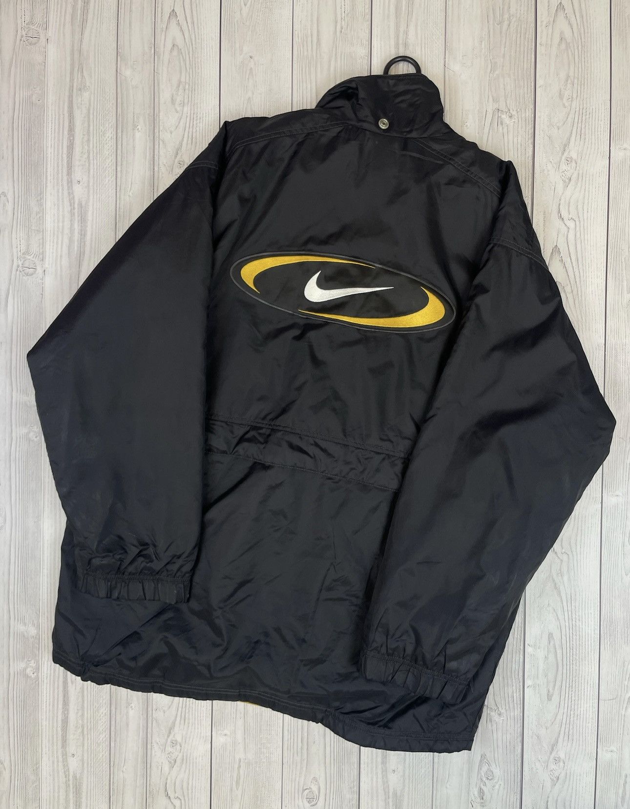 Nike Vintage nike parka jacket size M big swoosh logo rare Size US M / EU 48-50 / 2 - 1 Thumbnail