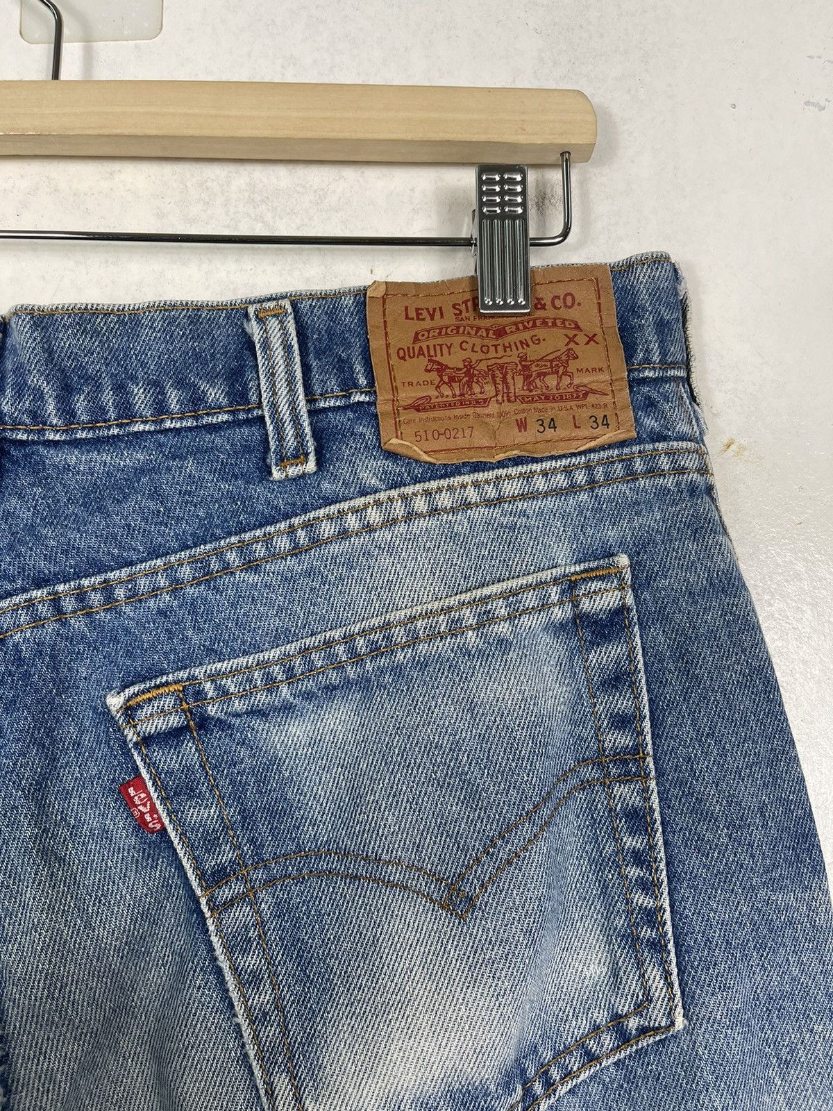 Levi's × Levi's Vintage Clothing Vintage Levis 525 Mudwash Made In Usa Zipper Fly Jeans Size US 33 - 16 Thumbnail