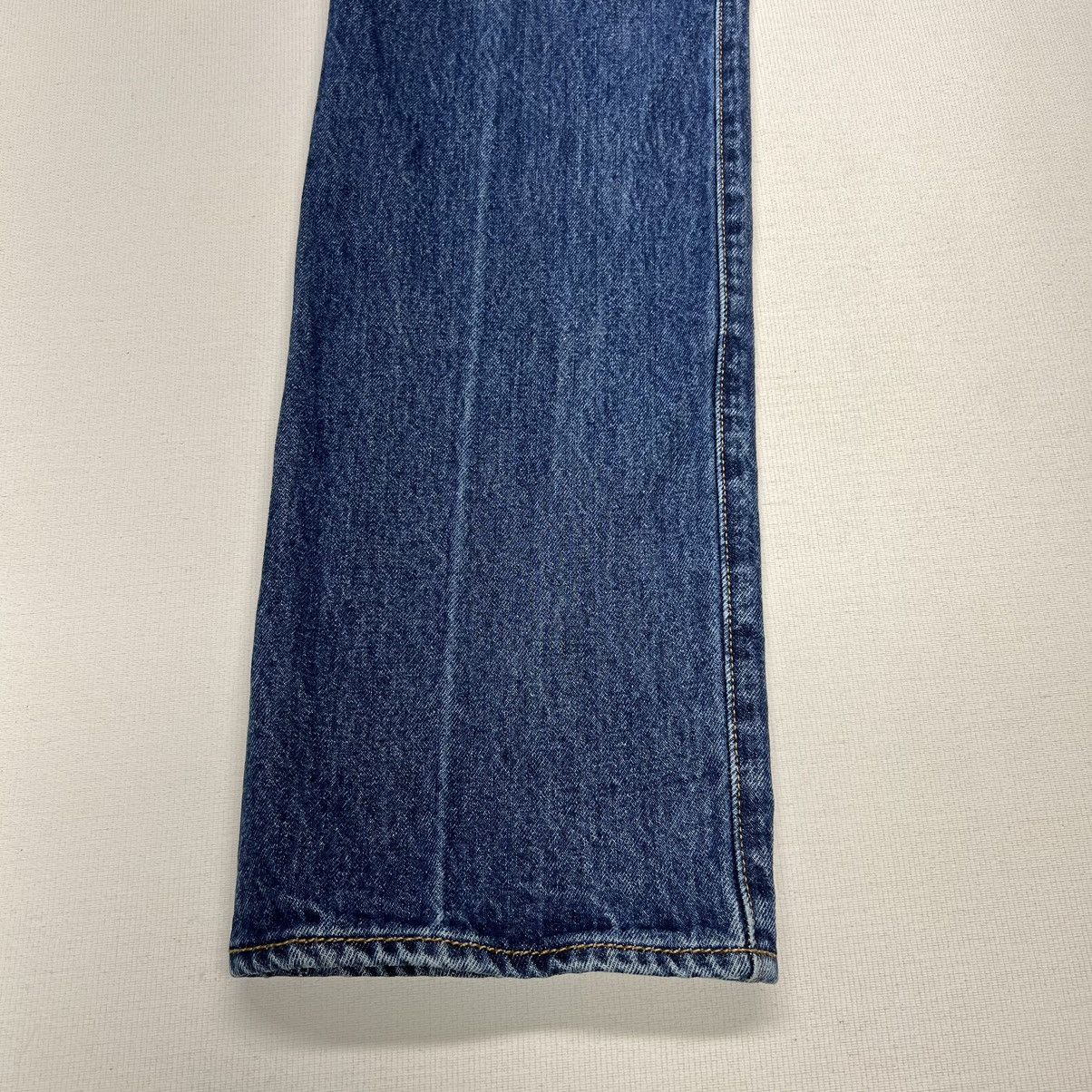 Levi's Levis Jeans Blue 501 Straight Original Denim Button Fly Size US 33 - 15 Thumbnail