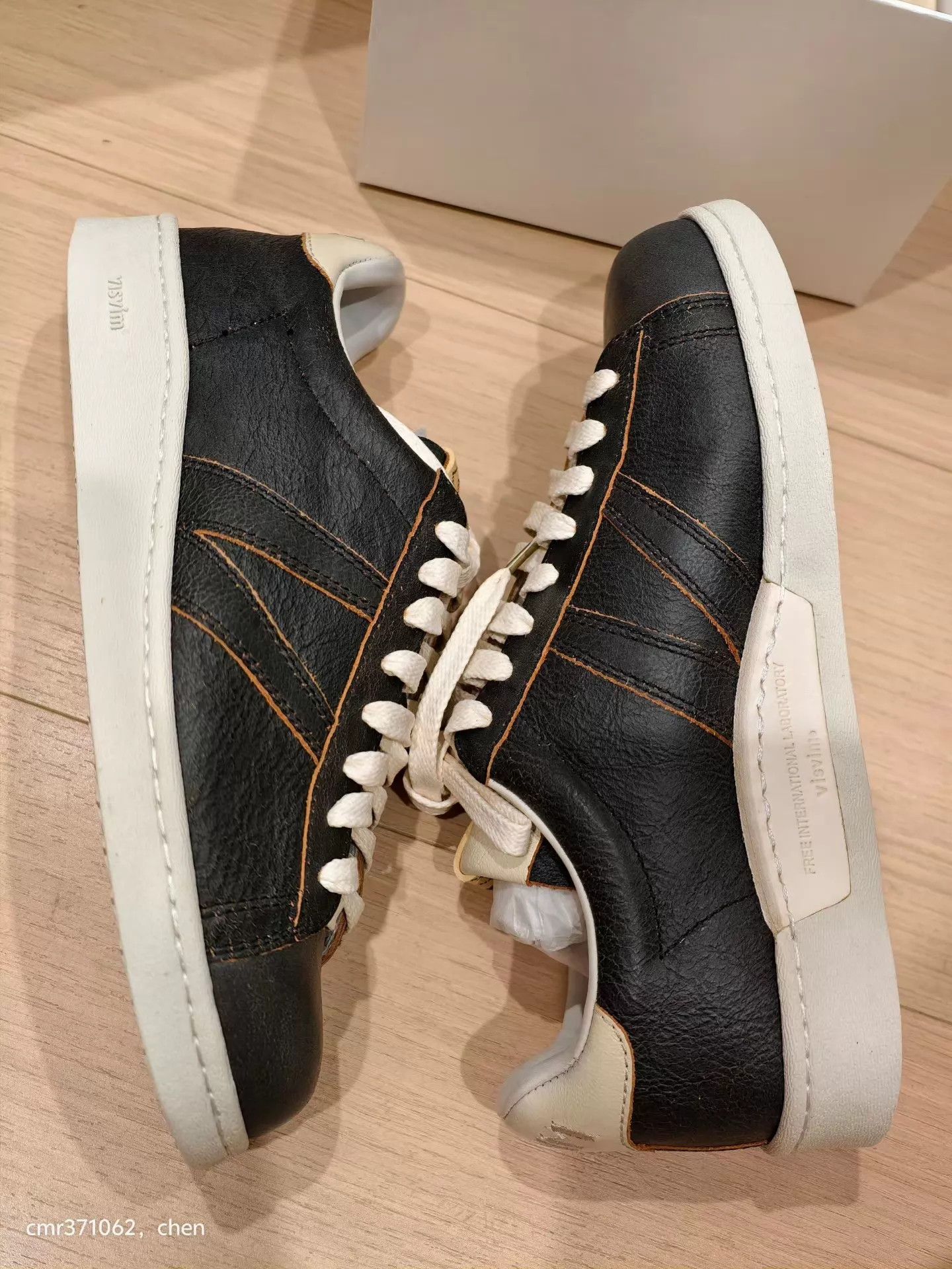 Visvim Visvim Corda Folk 21aw New Black 8 Size US 8 / EU 41 - 2 Thumbnail