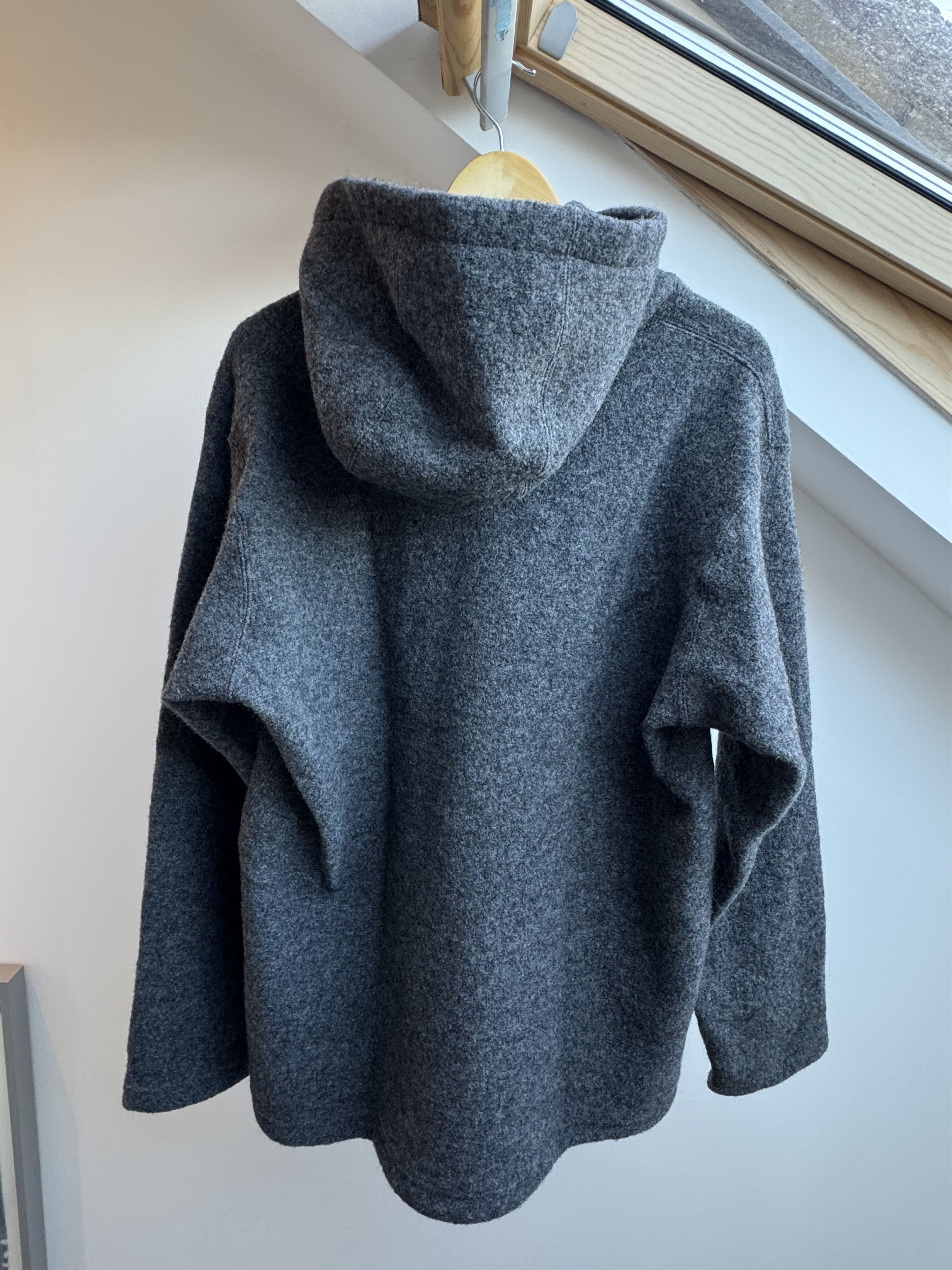 Engineered Garments Felted wool hooded parka Size US S / EU 44-46 / 1 - 2 Thumbnail
