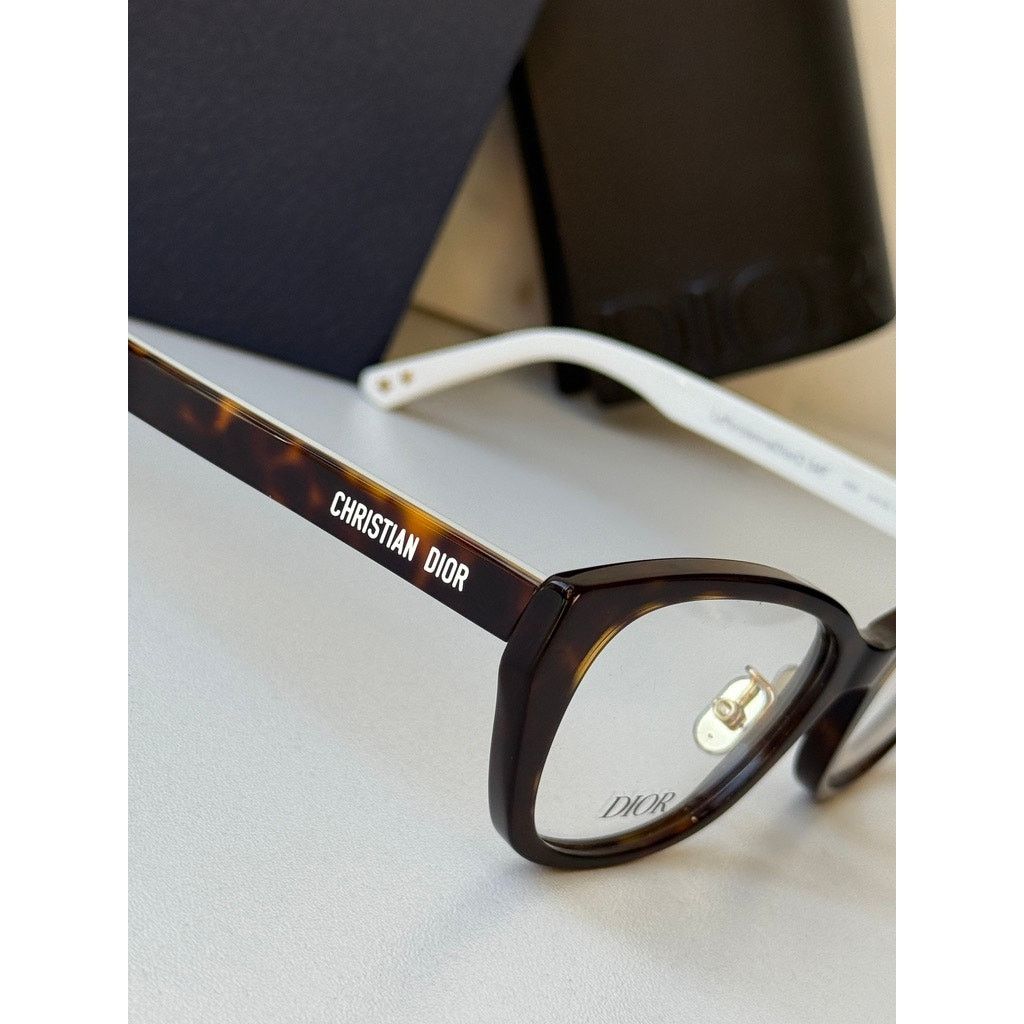 Dior NEW Dior LaParisienneDiorO S4F Eyeglasses Frames Brown Size ONE SIZE - 6 Thumbnail