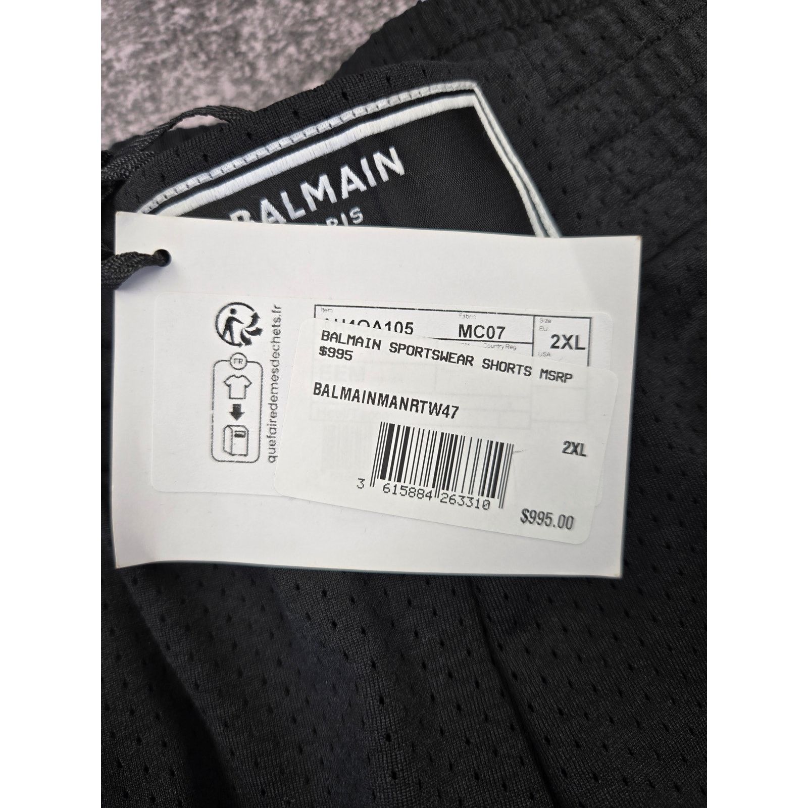 Balmain Balmain x Puma Basketball Shorts in Black Size 2XL $995 Size US 38 / EU 54 - 6 Thumbnail
