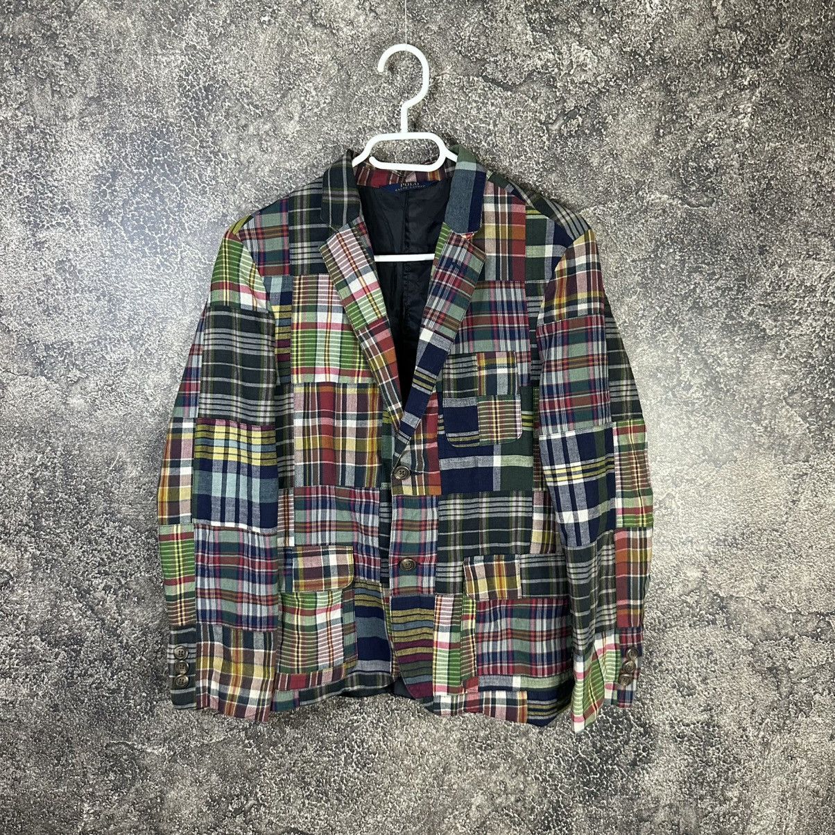 Polo Ralph Lauren Rare Polo Ralph Lauren Madras Blazer Size M / US 6-8 / IT 42-44 - 1 Thumbnail