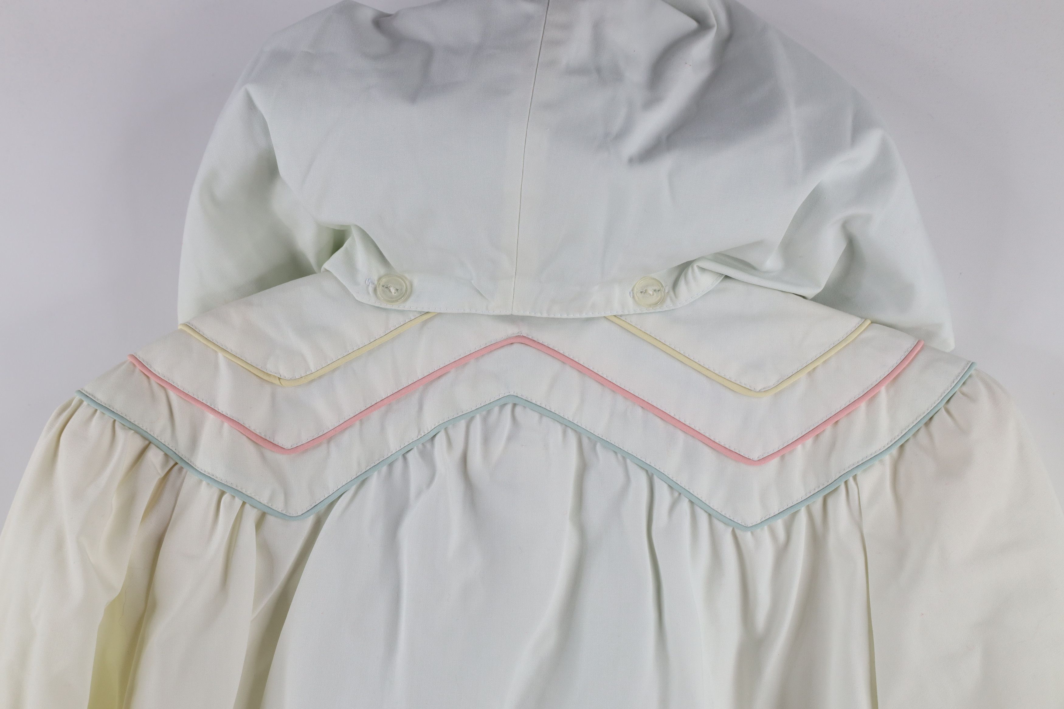 Vintage Deadstock Vintage 90s Streetwear Pastel Hooded Jacket Coat Size L / US 10 / IT 46 - 15 Thumbnail