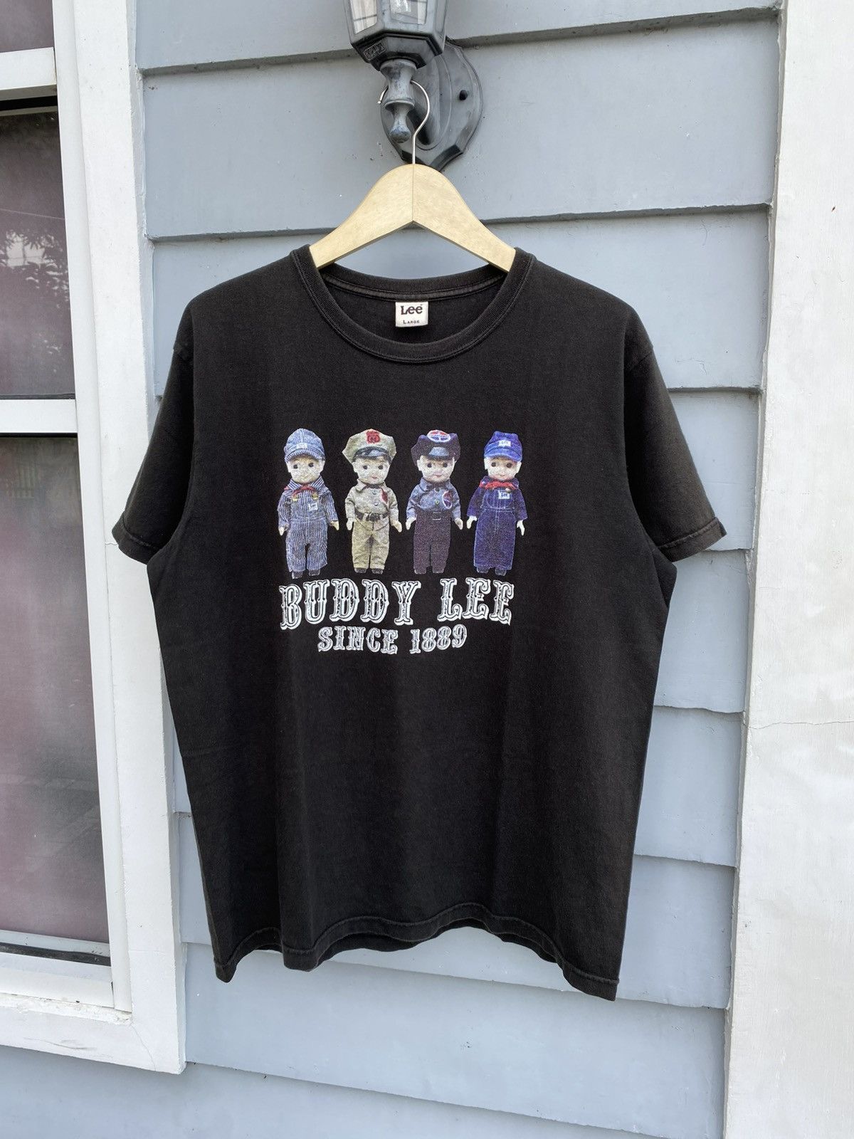 Japanese Brand × Other Buddy Lee Sun-Faded Distressed Tshirt Size US L / EU 52-54 / 3 - 1 Thumbnail