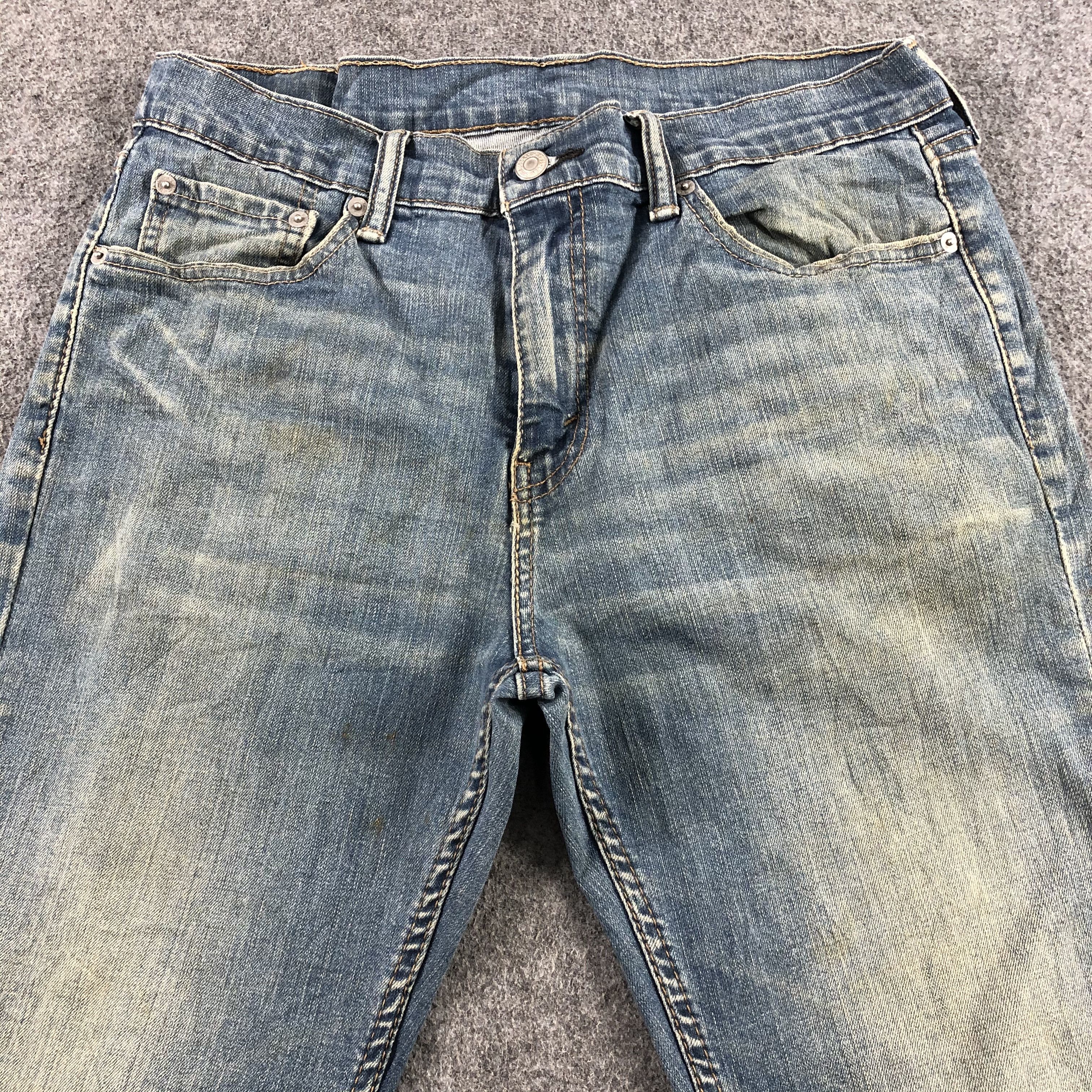 Levi's Vintage Blue Wash Levis 511 Jeans-J2339 Size US 33 - 3 Thumbnail