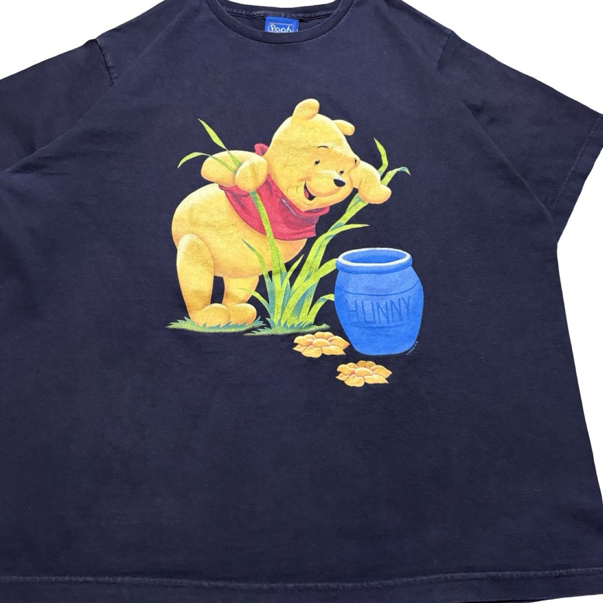 Disney Vintage Winnie The Pooh Graphic T Shirt Black Womens XL Size XL / US 12-14 / IT 48-50 - 2 Thumbnail