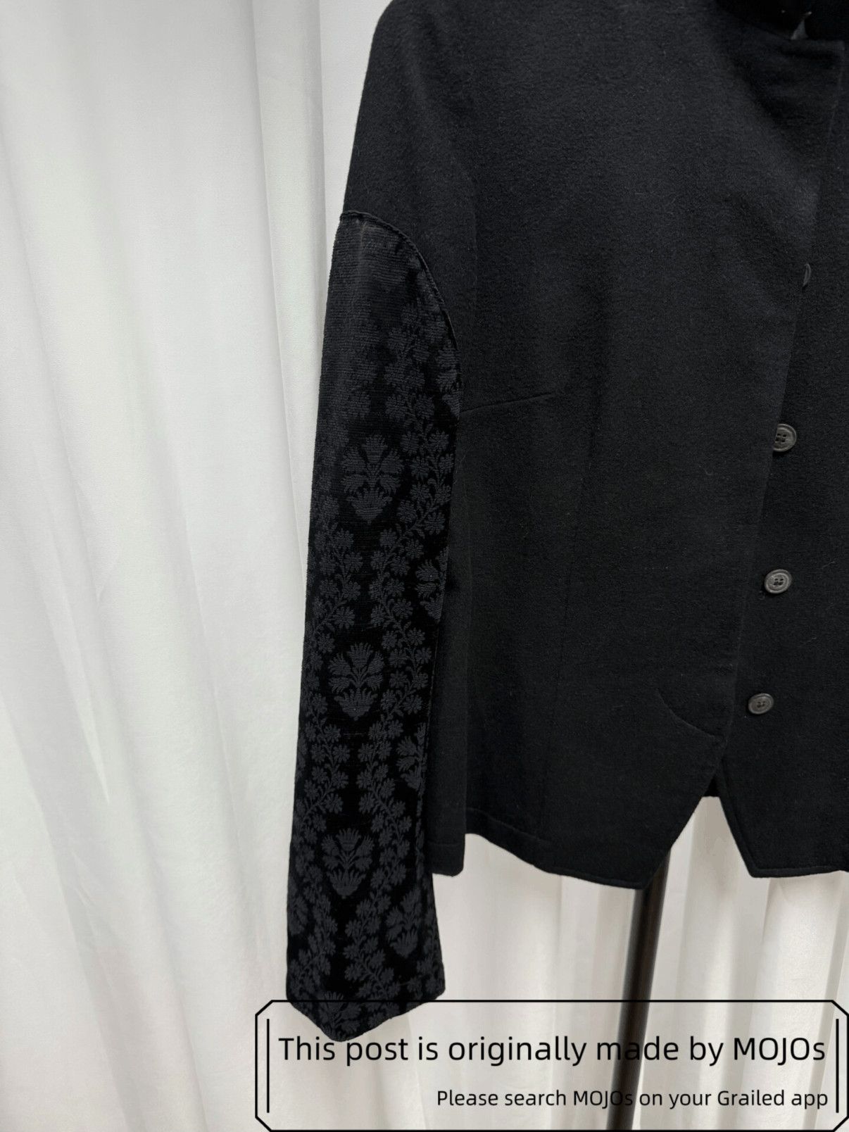 Dries Van Noten Sz 38 Dries Van Noten Flower Sleeves Jacket mojos35 Size US M / EU 48-50 / 2 - 3 Thumbnail
