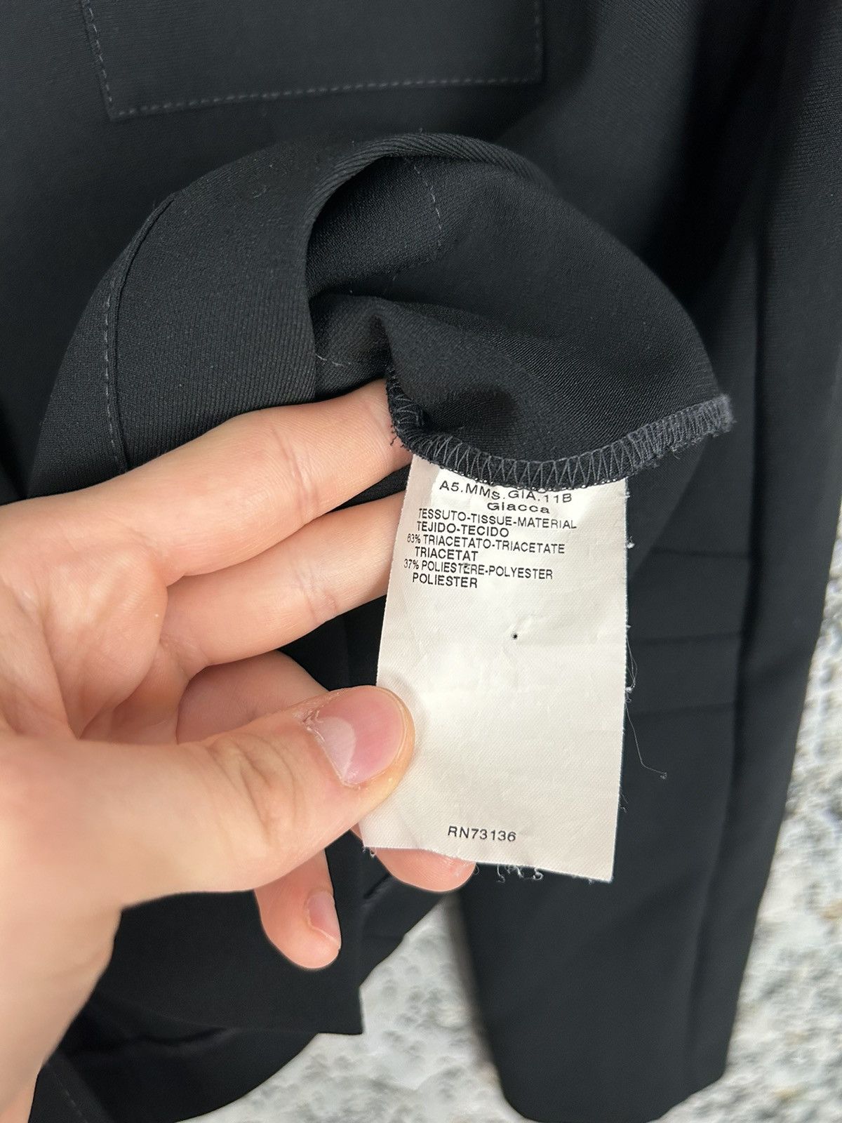 Other S Max Mara Avantgarde Black Light Jacket Blazer Designer Size L / US 10 / IT 46 - 6 Thumbnail