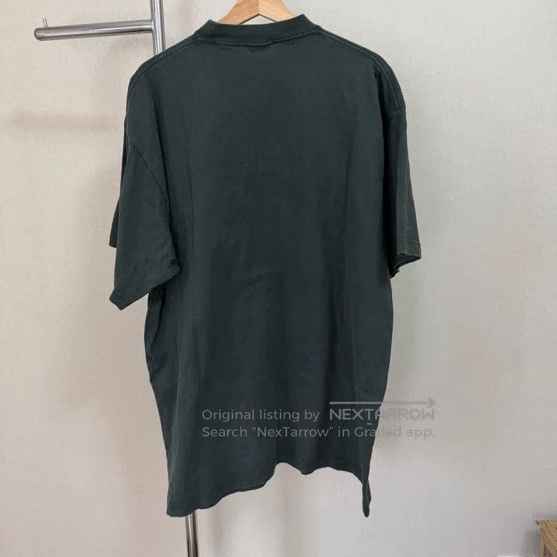Balenciaga Balenciaga Brand Logo Letter Print Round Neck Short Sleeve Size US M / EU 48-50 / 2 - 2 Thumbnail