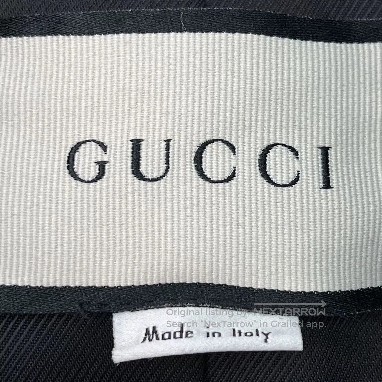 Gucci Gucci Black Gold Button Wool Coat. Size S / US 4 / IT 40 - 4 Thumbnail