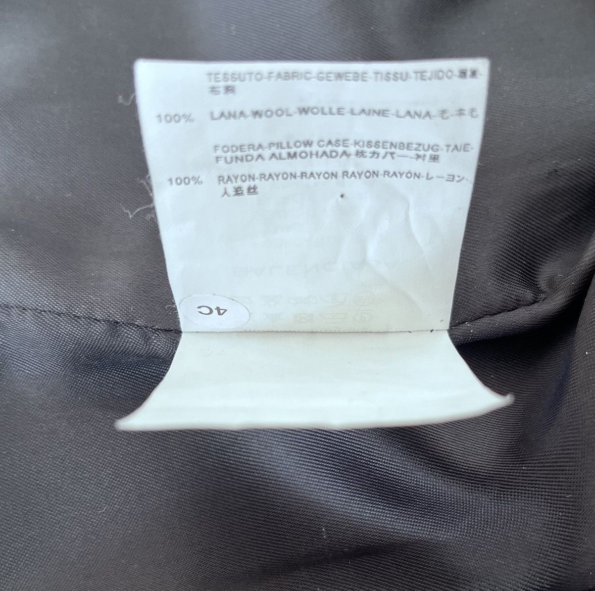 Balenciaga Balenciaga Double-Breasted Black Jacket Size XS / US 0-2 / IT 36-38 - 13 Thumbnail