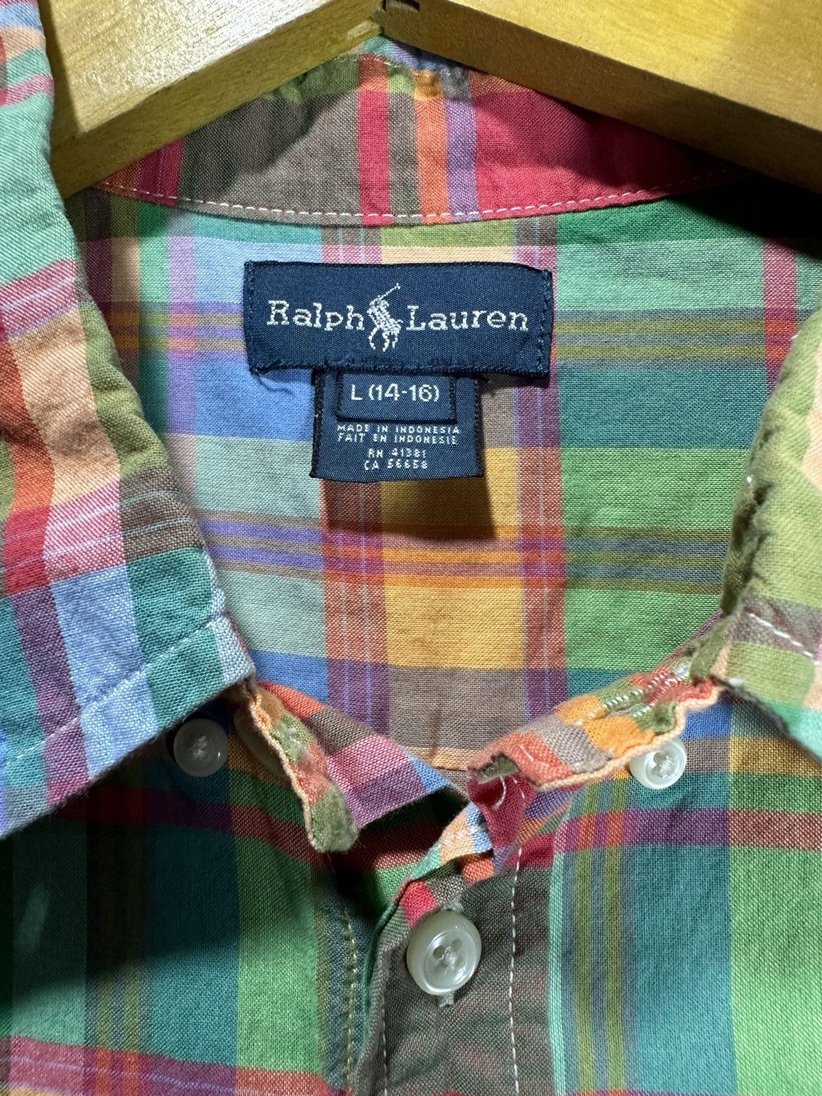 Ralph Lauren Vintage 90s Polo Ralph Lauren shirt ISSEY MIYAKE STYLE Size US M / EU 48-50 / 2 - 6 Thumbnail