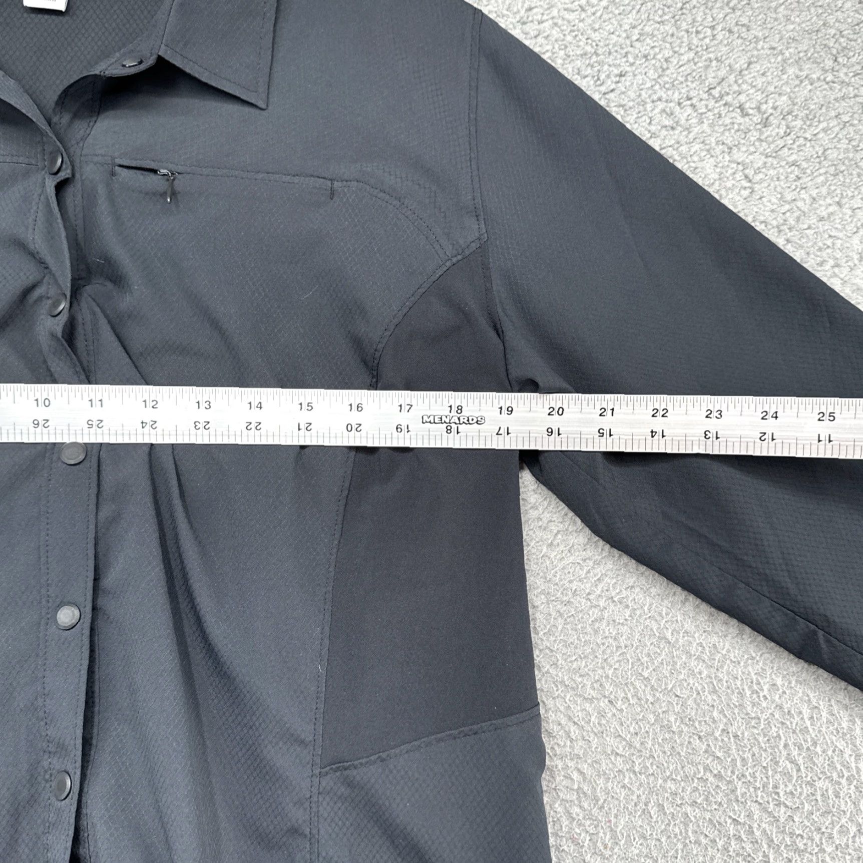 Vintage Gander Mountain Guide Series Black Snap Up Roll Tab Sleeve Shirt Top Size Large Size L / US 10 / IT 46 - 7 Thumbnail