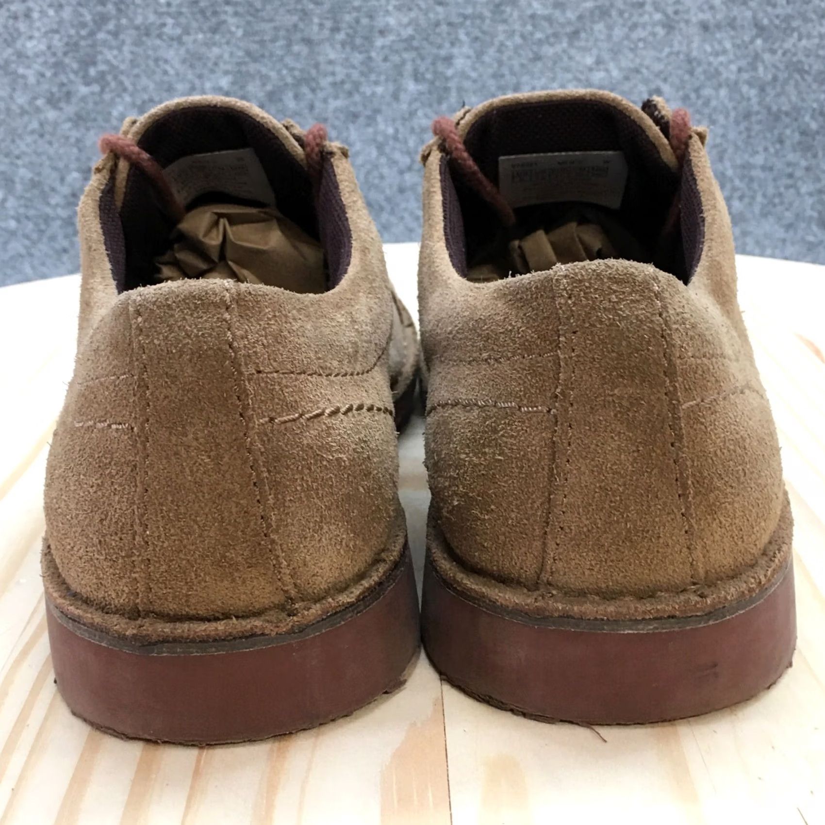 Rockport Rockport Mens 8 W Urban Edge Oxford Brown Leather Cap Toe Casual Lace Up Shoes Size ONE SIZE - 7 Thumbnail