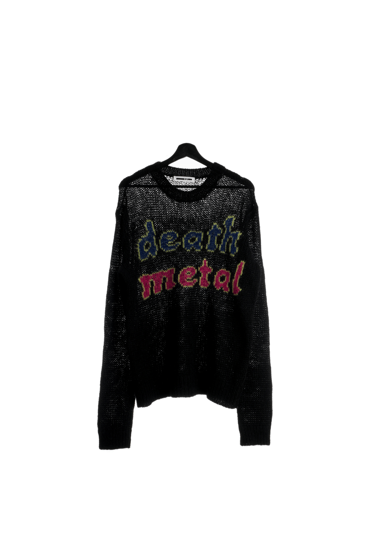 McQ Alexander McQueen AW17 Death Metal Grunge Punk Mohair Knit Sweater Size US L / EU 52-54 / 3 - 1 Thumbnail