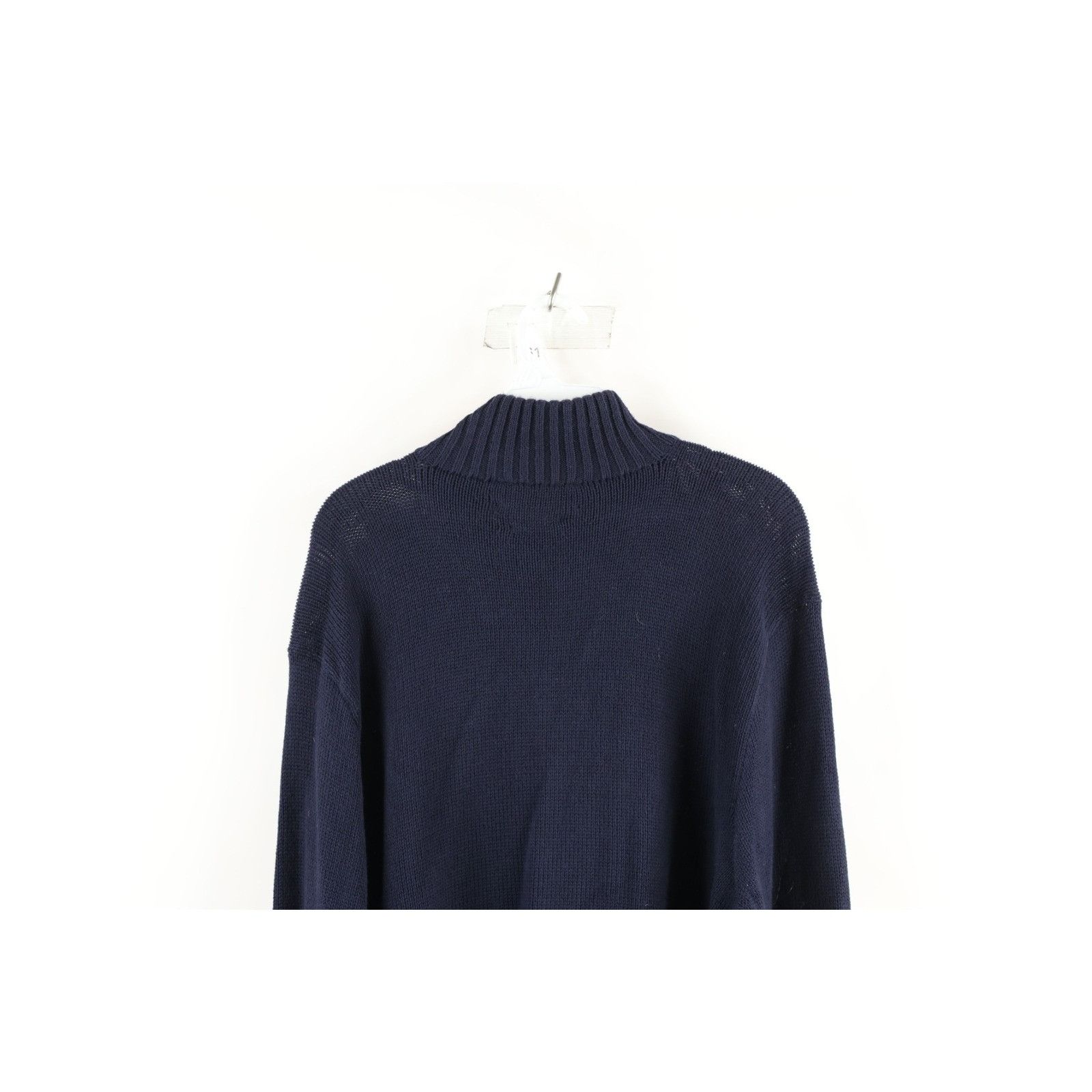 Polo Ralph Lauren Vintage 90s Ralph Lauren Faded Cotton Ribbed Knit Sweater Size US XL / EU 56 / 4 - 8 Thumbnail