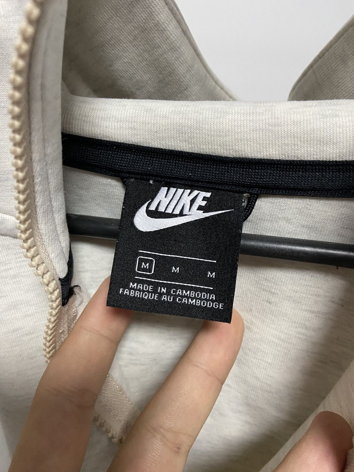 Nike × Vintage Nike tech fleece Vintage tech fleece Zip Hoodie Y2K Drill Size US M / EU 48-50 / 2 - 4 Thumbnail