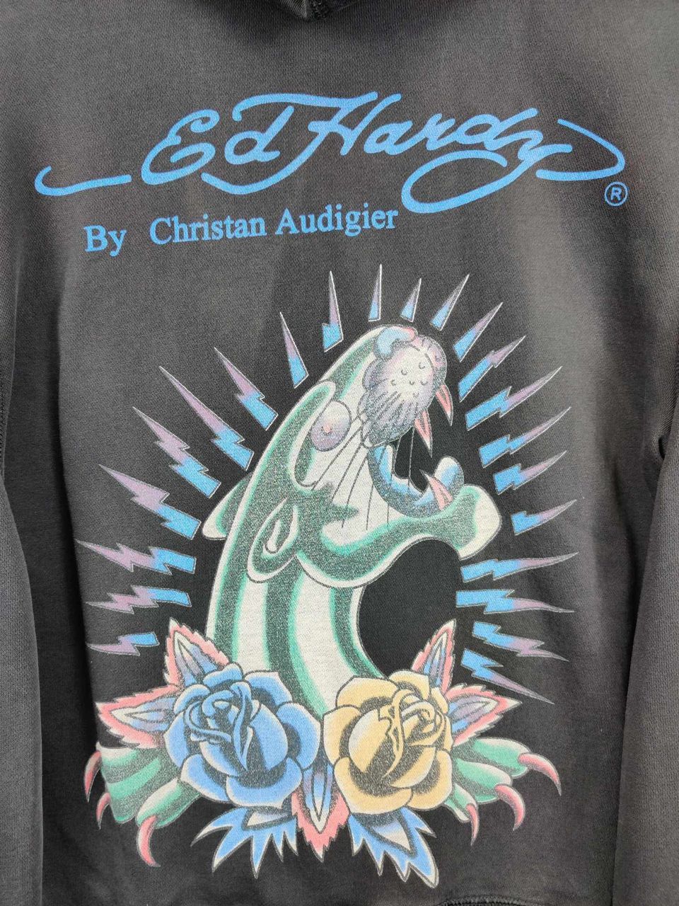 Ed Hardy Vintage Ed Hardy Christian Audigier Zipper Hoodie Size US M / EU 48-50 / 2 - 4 Thumbnail
