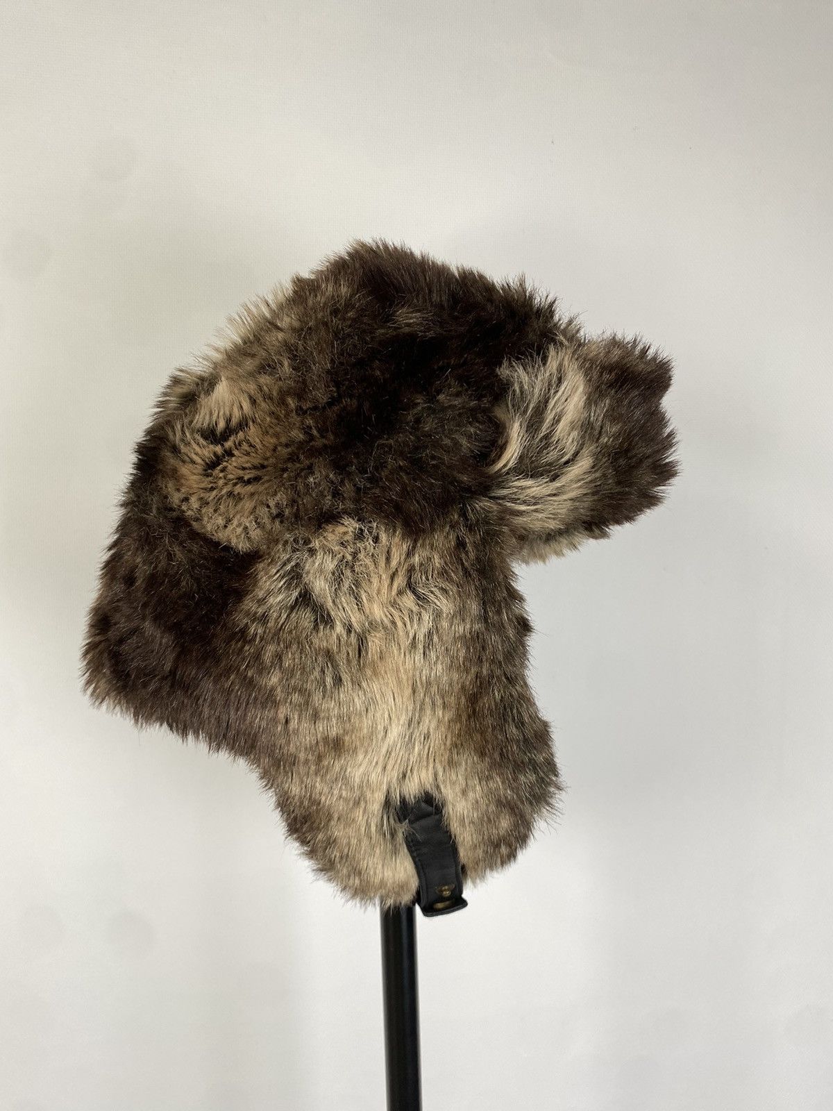 Hysteric Glamour × Japanese Brand Y2K American Vintage Fuzzy Hat Mohair Ushanka Beauty Beast Size ONE SIZE - 4 Thumbnail