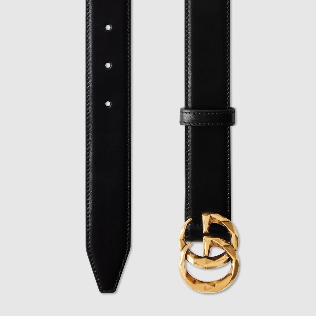 Gucci o1mt1gz0225 Size: 75 / GG Marmont Belt in Black Size 28 - 1 Thumbnail