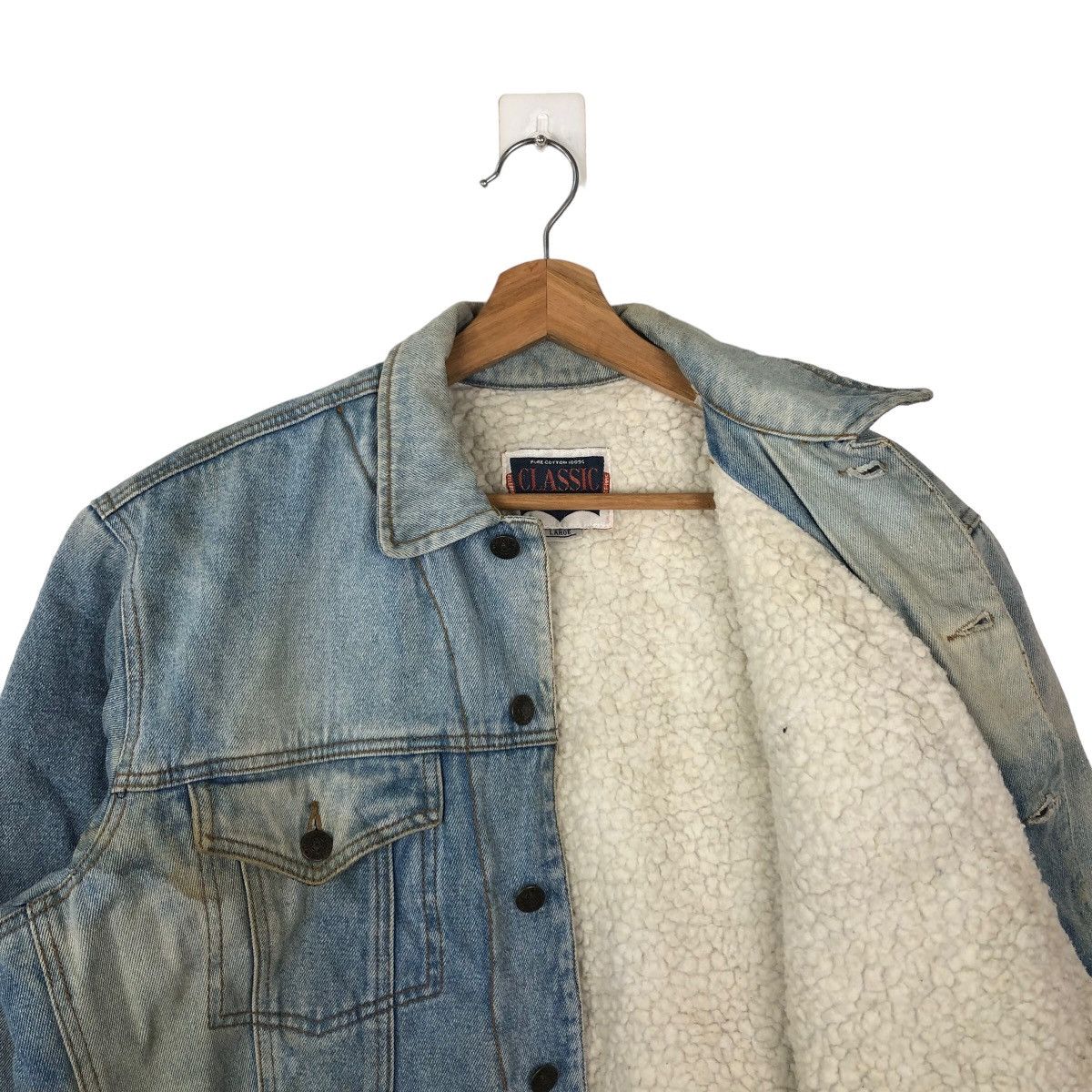 Japanese Brand 🔥VINTAGE TRUCKER DENIM JACKET CLASSIC TASS FENDER Size US L / EU 52-54 / 3 - 9 Thumbnail
