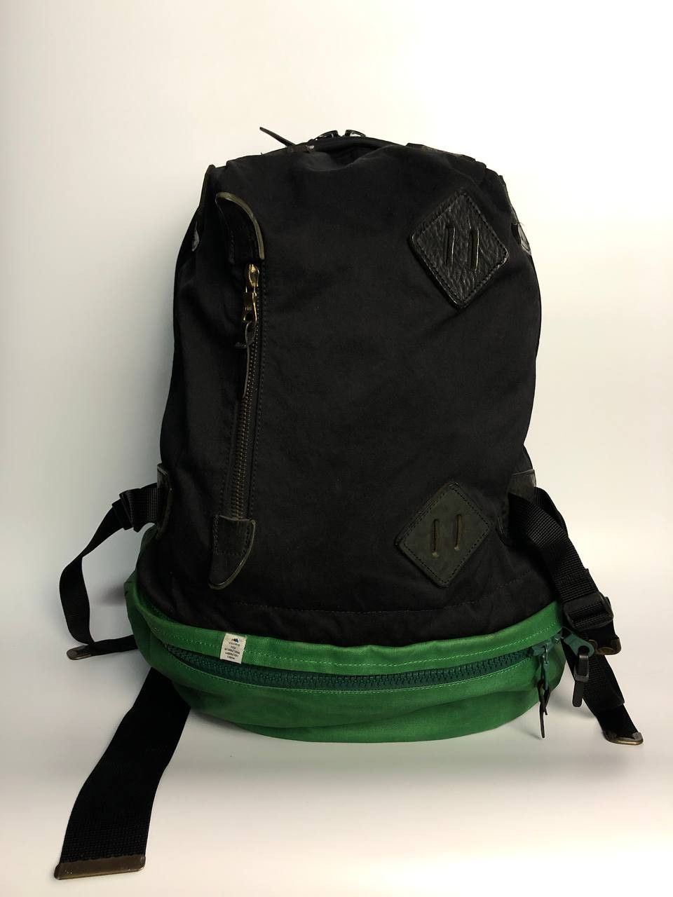Visvim Visvim Rare Green Ballistic E-Cat 18L Suede Messenger