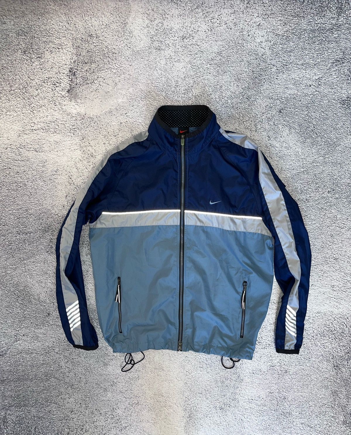 Nike × Vintage Nike Mens Jacket Vintage Light Windbreaker Running Polyester Size US M / EU 48-50 / 2 - 2 Thumbnail