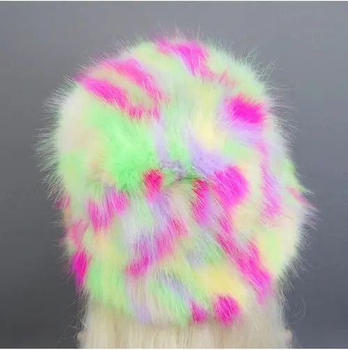Other Soft Faux Fox Fur Beanies Hat Size ONE SIZE - 3 Thumbnail