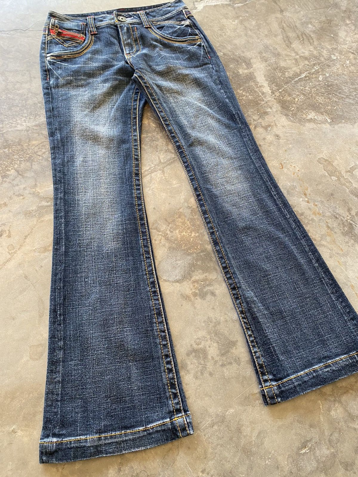 Hysteric Glamour × If Six Was Nine × Le Grande Bleu (L.G.B.) Flare Japanese Chow Flare Denim Size US 28 / EU 44 - 9 Thumbnail