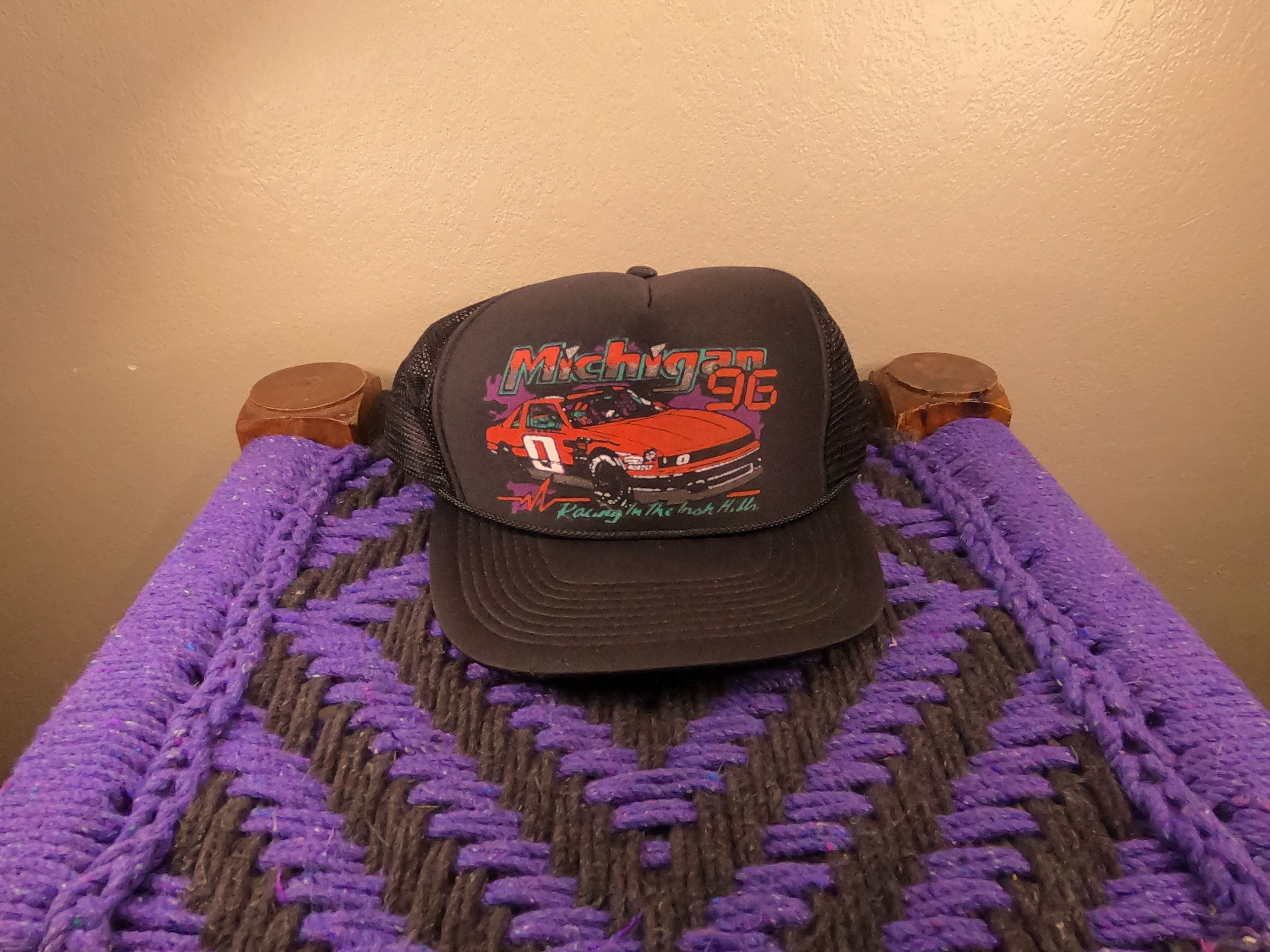 Other Vintage Racing Hat: Michigan 96 Size ONE SIZE - 1 Thumbnail