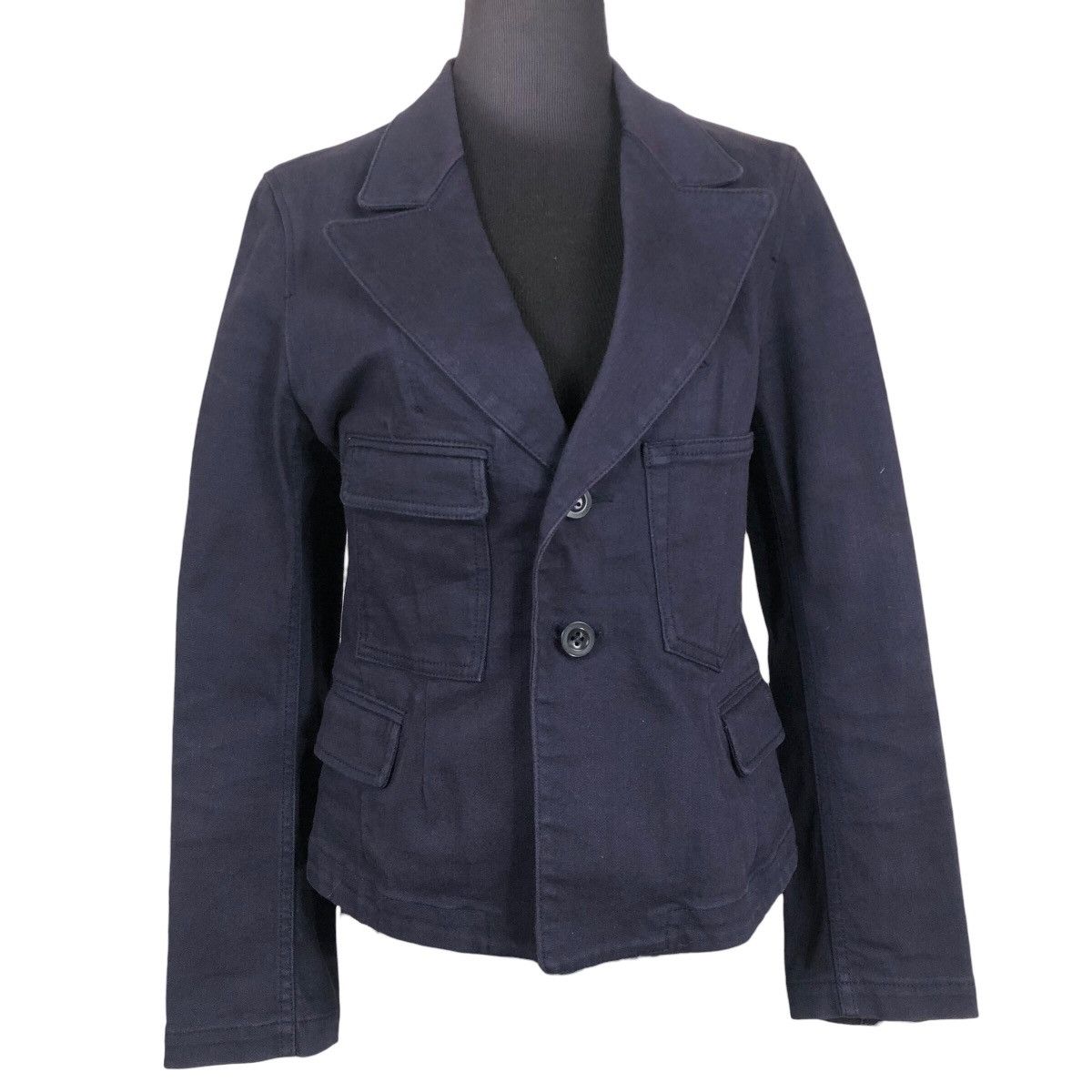 Yohji Yamamoto Vintage Yohji Yamamoto + Noir 2009 A/W Tailored Jacket Size S / US 4 / IT 40 - 1 Thumbnail