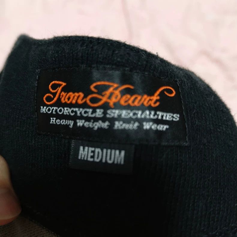 Iron Heart Iron Heart 11 oz pure cotton heavyweight gray black retro Size US L / EU 52-54 / 3 - 3 Thumbnail
