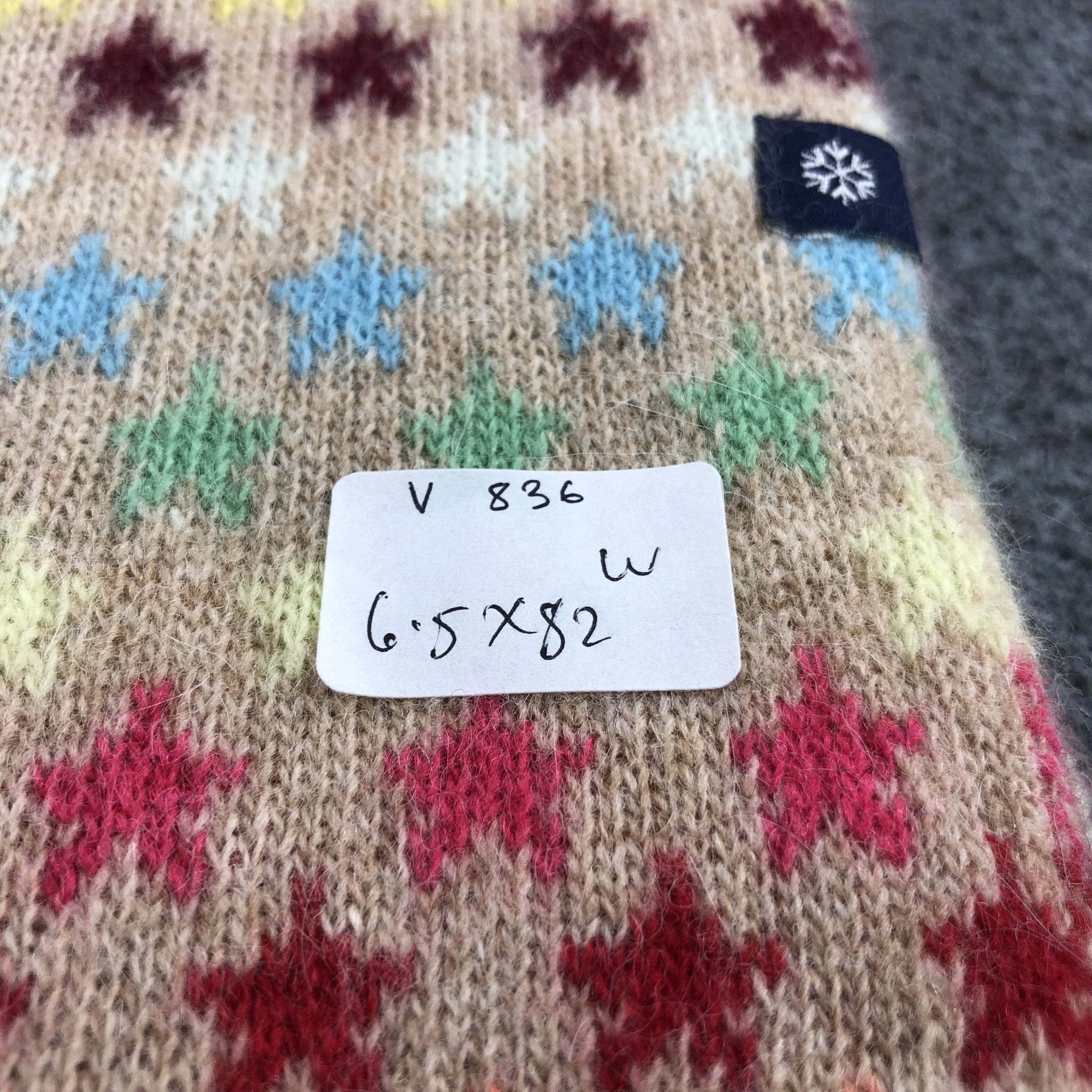 Gap GAP Multicolor Stars Wool Scarf Muffler V836 Size ONE SIZE - 9 Thumbnail