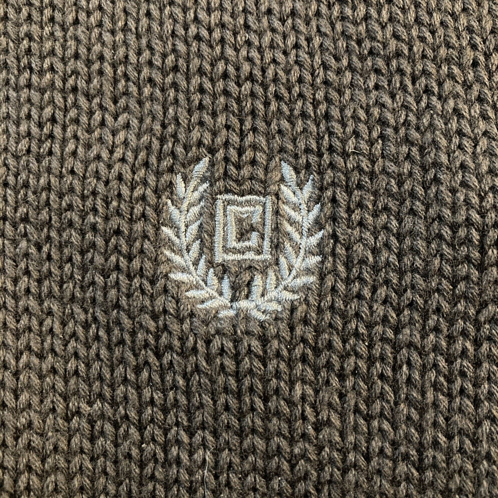 Chaps Y2K Academia Chaps 100% Cotton Men Knit Sweater XL Brown NWT Size US XL / EU 56 / 4 - 2 Thumbnail