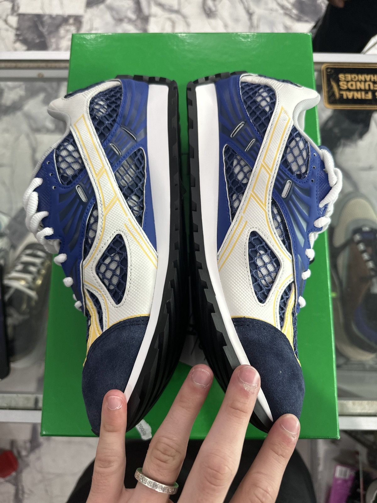Bottega Veneta Bottega Veneta Blue Orbit Sneakers Size US 8 / EU 41 - 4 Thumbnail
