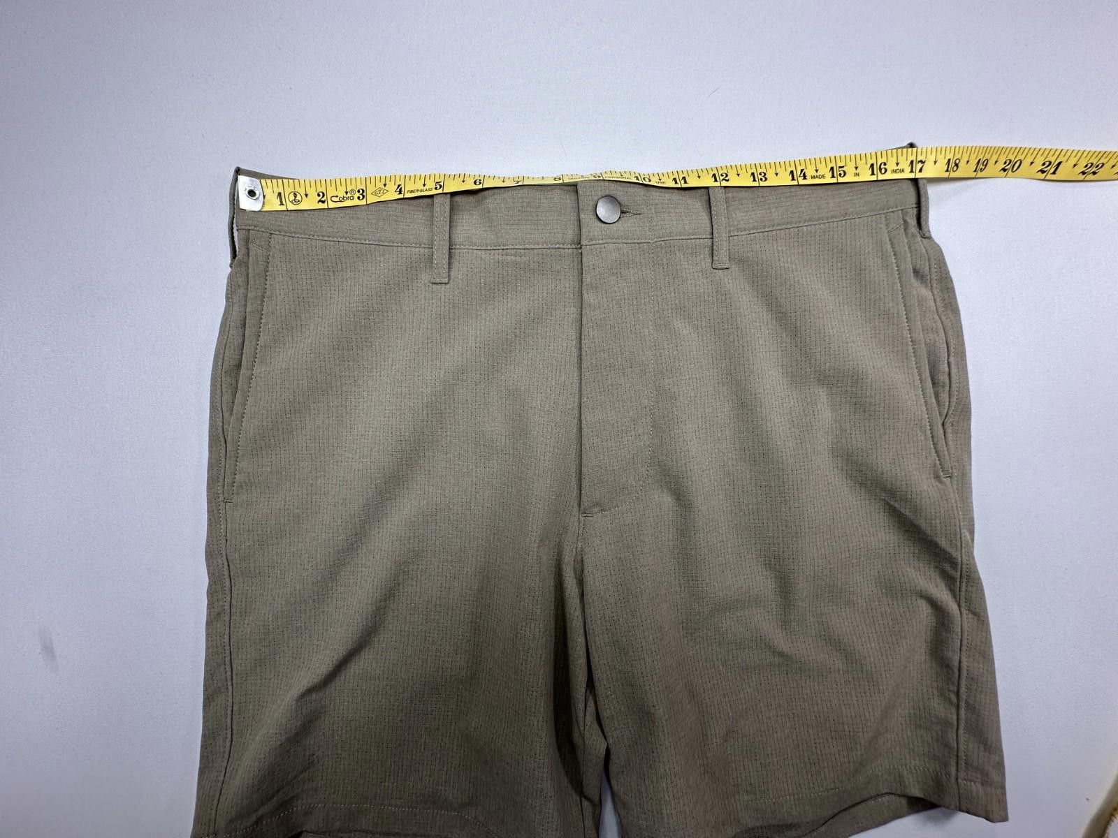 J.Crew J. Crew Flat Front Airy Tech Shorts Brown Men's 33 Size US 33 - 3 Thumbnail
